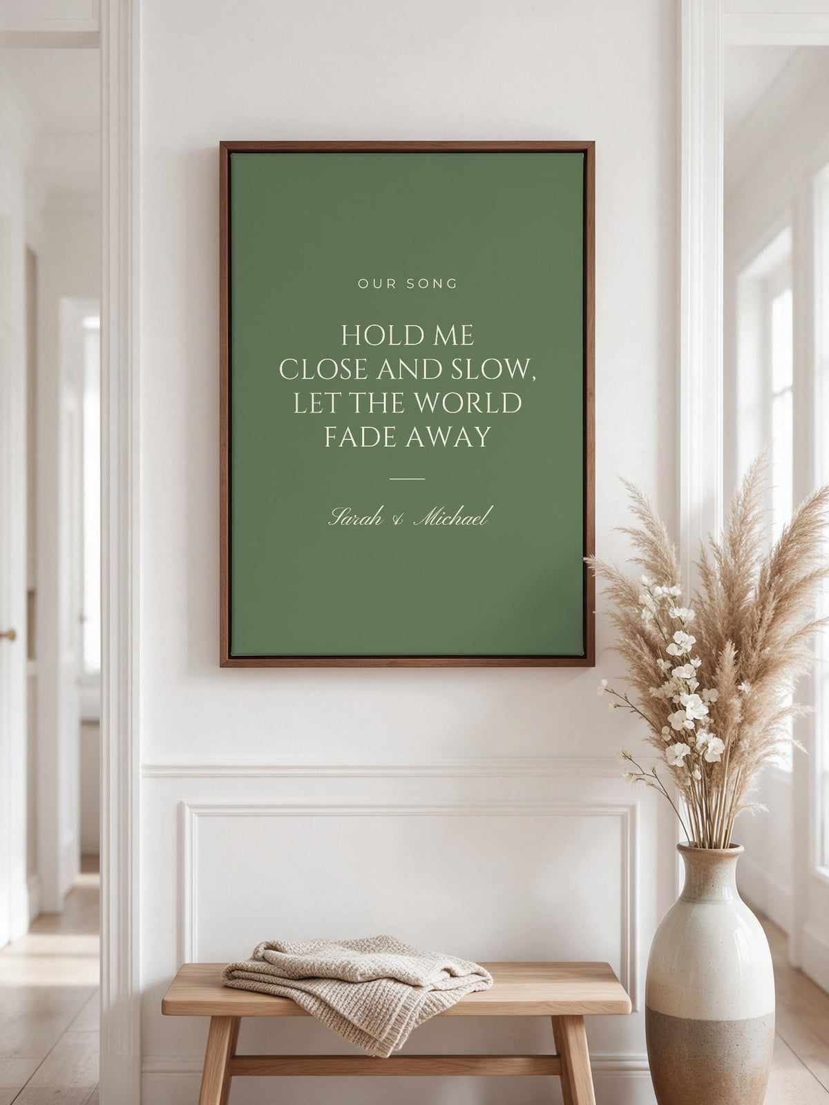 Custom Song Lyrics Canvas 8