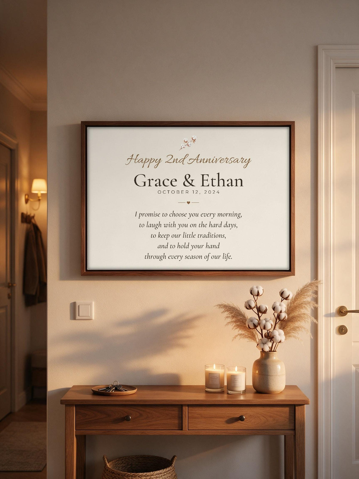 Cotton & Paper Anniversary Print 5