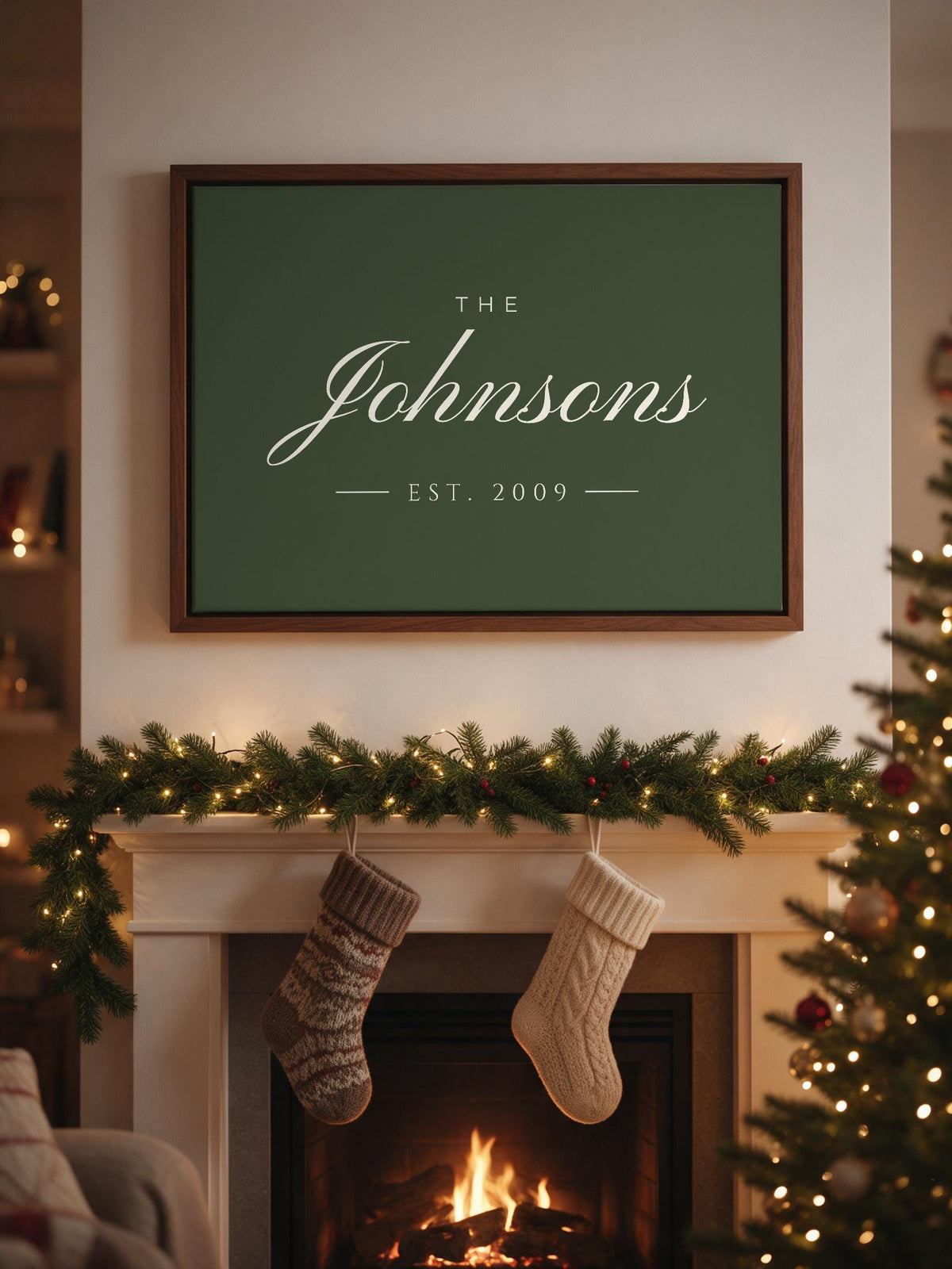 Family Name Sign 8