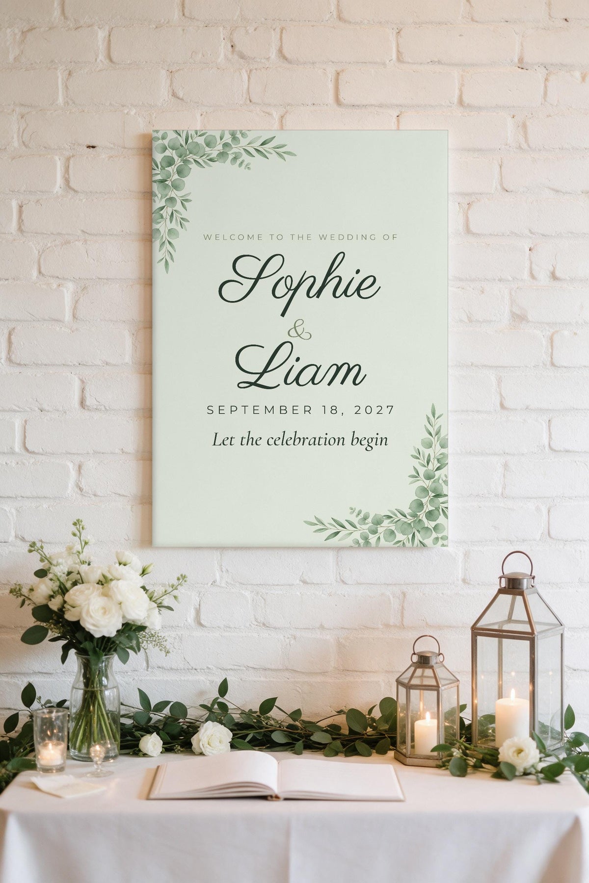 Wedding Welcome Sign 9