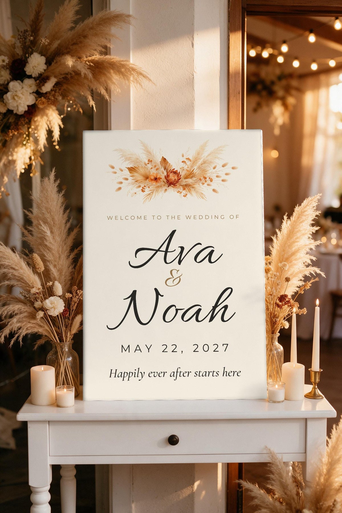 Wedding Welcome Sign 10