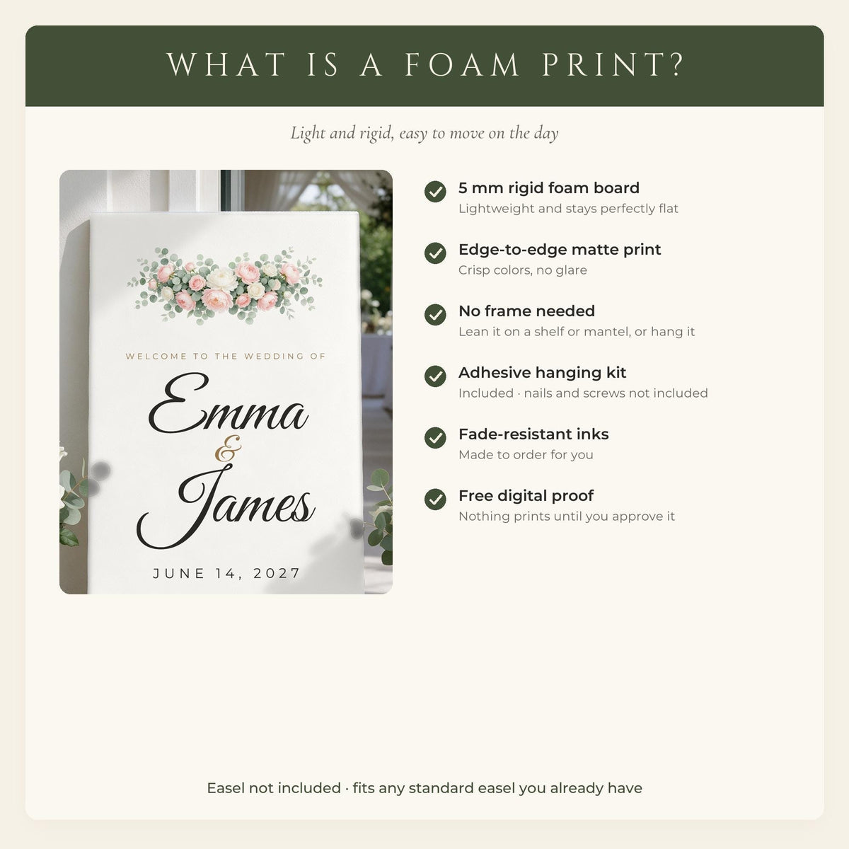 Wedding Welcome Sign 6