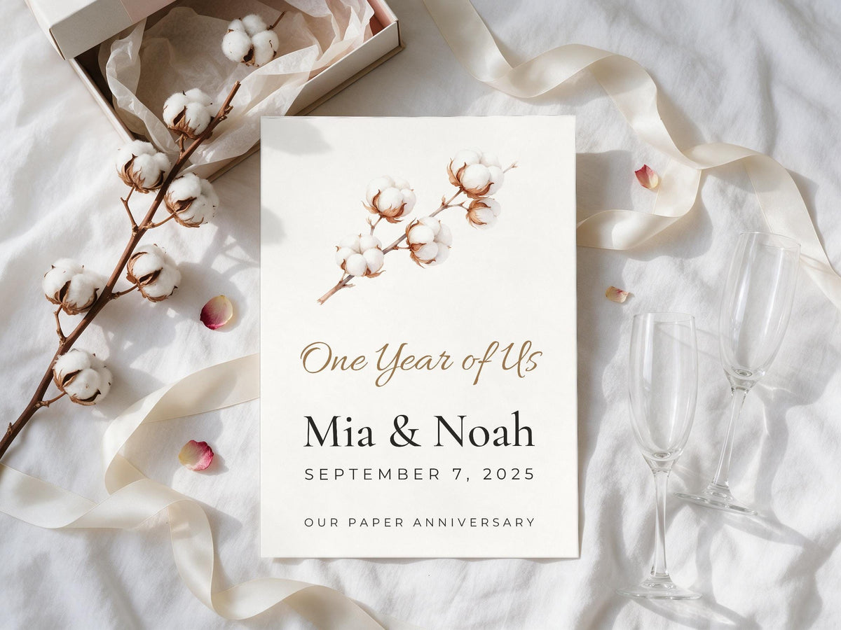 Cotton & Paper Anniversary Print 4