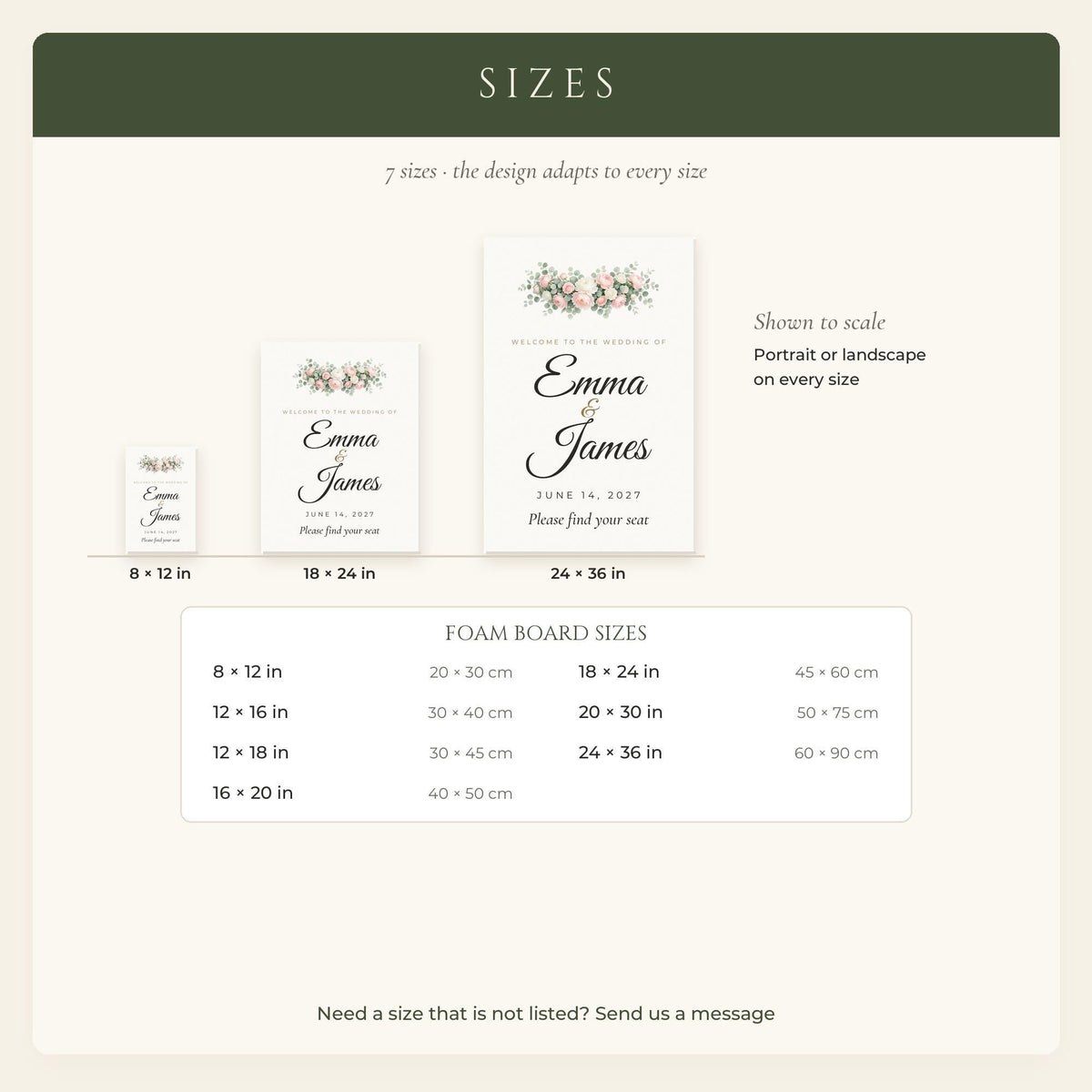 Wedding Welcome Sign 7